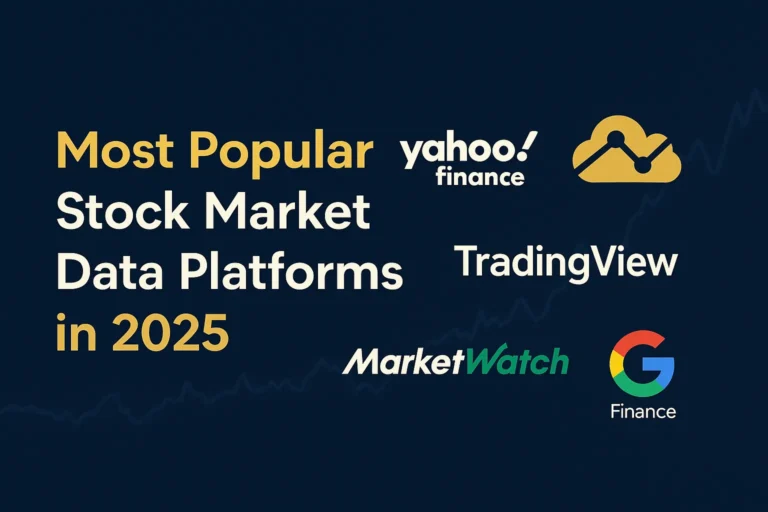 Most Popular Stock Market Data Platforms in 2025